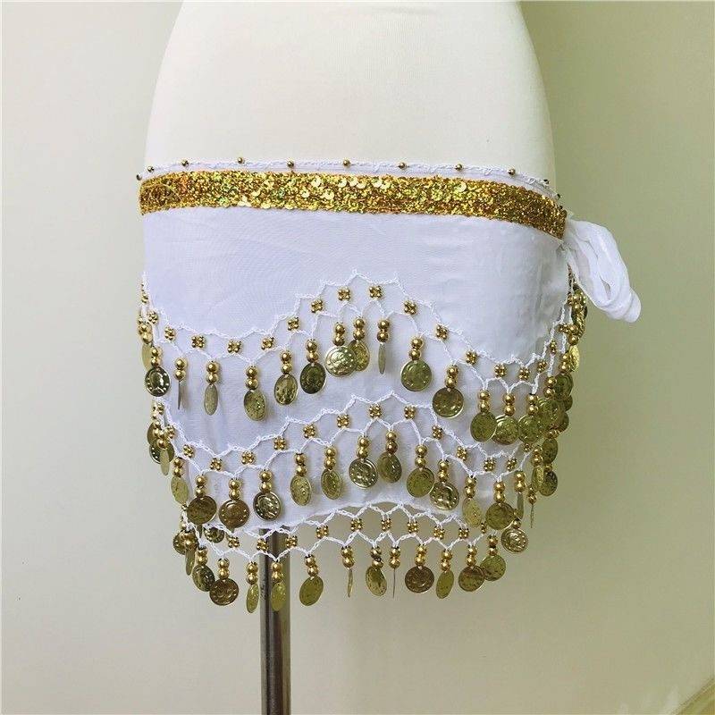 128 YUAN ADULT WAIST CHAIN (WITH PHNOM PENH) WHITE-P11